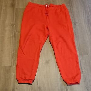 Mate The Label Red Jogger Sweat Pants 2X Organic Cotton